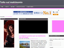 Tablet Screenshot of blogmatrimonio.it